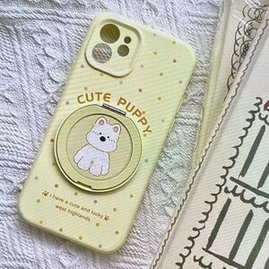 Cute Puppy Yellow Phone Case
